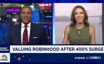 Robinhood entre dans les gains de la séquence chaude de Wall Street