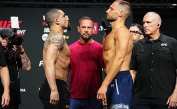 UFC Fight Night: Whittaker v de Knight - Pestement de cérémonie