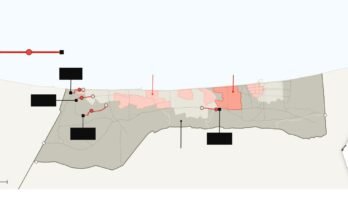 Les photos satellites montrent comment la réception de l'aide à Gaza est devenue si mortelle