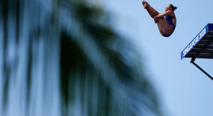 Faits saillants des championnats du monde aquatique, sur les photos
