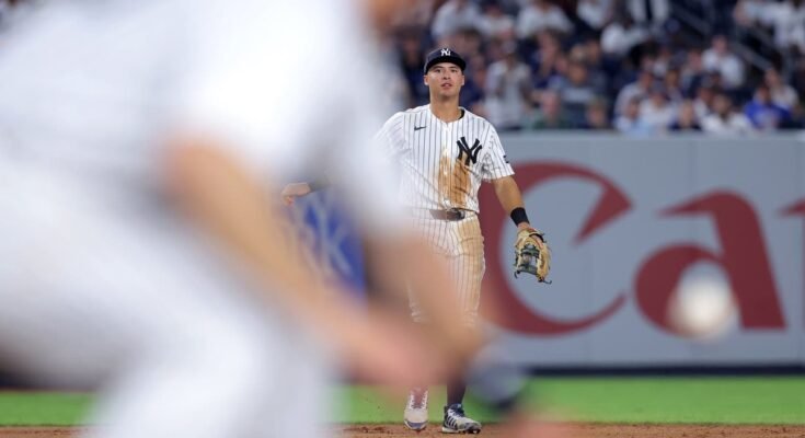 Aaron Boone des Yankees critique contre Anthony Volpe après les matchs à deux contrefaçons contre les Rays