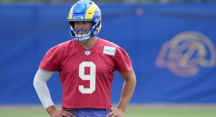 Matthew Stafford reste la ligne de touche au Rams Camp: voici ce que cela signifie pour vos projets de football fantastique 2025