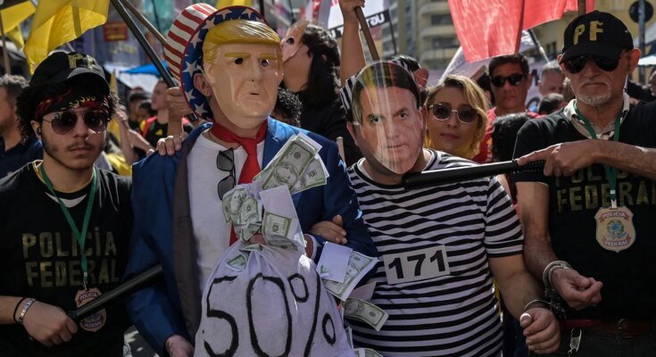 Les taux tarifaires de Trump endommagent la relation américain-brazil
