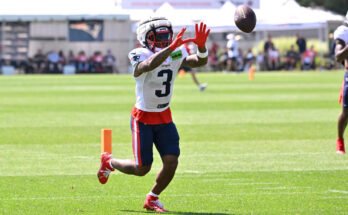 Demario Douglas des Patriots Prêt pour le rôle de 2025 en tant que fleurs Zay des Ravens