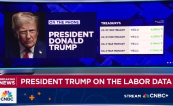 Président Trump: les données BLS sont complètement truquées