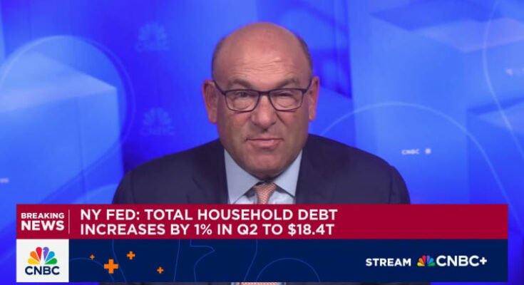 Nouvelle Fed: la dette totale des ménages augmente de 1% au 2ème trimestre à 18,4 billions de dollars