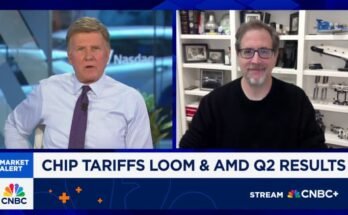 Stacy Rasgon de Bernstein sur les tarifs semi-leader, influence sur les résultats du secteur et de l'AMD Q2
