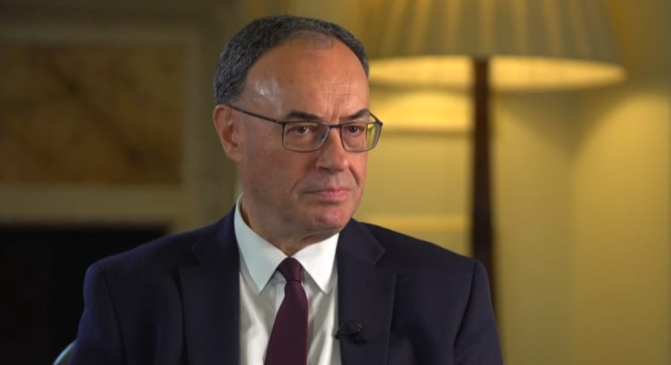 Voir l'interview complète de CNBC avec Bank of England-Guverner Andrew Bailey