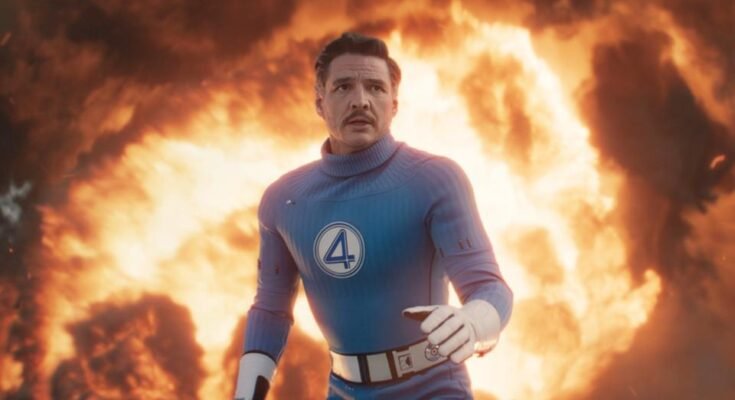 Pedro Pascal dans "Les quatre premiers pas incroyables."
