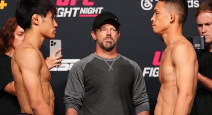 UFC Fight Night: Taira contre le parc pesant