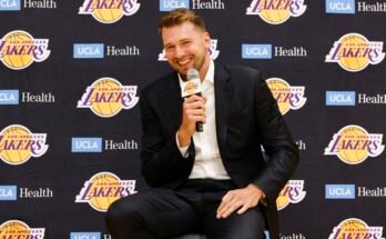 Conférence de presse Lakers avec Luka Doncic