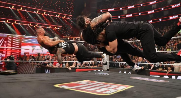 WWE lundi soir brut