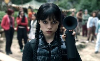 Jenna Ortega "Mercredi" Saison 2, partie 1.