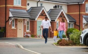 La famille passe par le développement du logement
