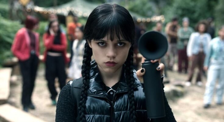 Jenna Ortega "Mercredi" Saison 2.