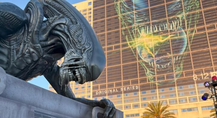 Alien sur Hilton