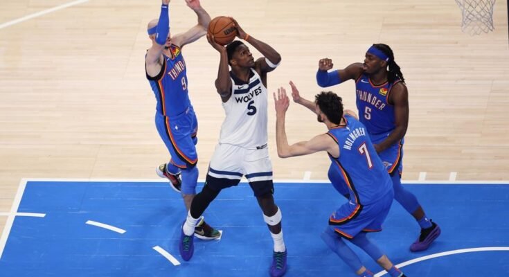 Timberwolves du Minnesota contre Oklahoma City Thunder - match cinq
