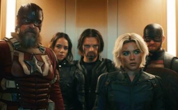 David Harbor, Hannah John-Kamen, Sebastian Stan, Florence Pugh et Wyatt Russell "Thunderbolts *."