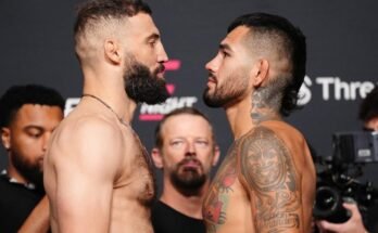 UFC Fight Night: Dolidze v Hernandez - poids