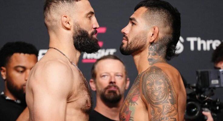 UFC Fight Night: Dolidze v Hernandez - poids