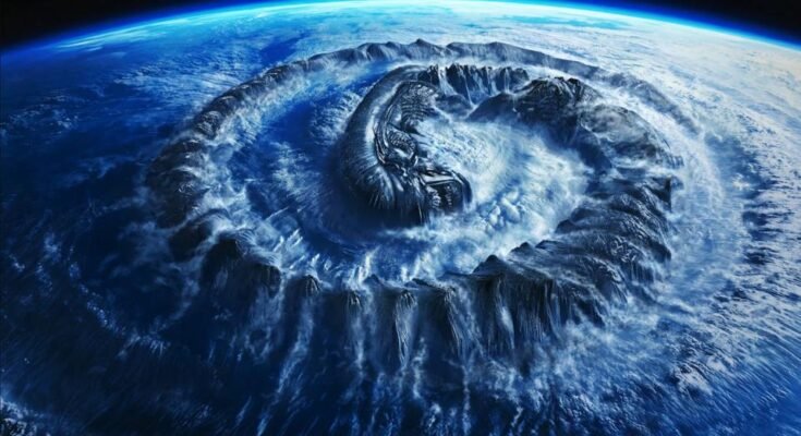 "Alien: Terre" Affiche teaser partielle.