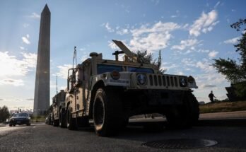 La Garde nationale frappe les rues DC (photos)
