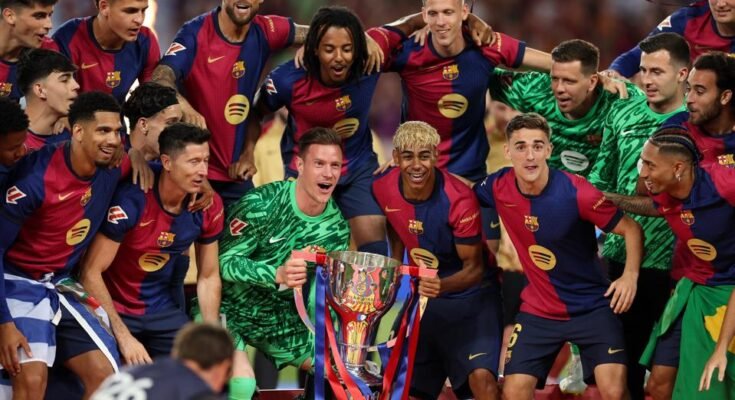 Le FC Barcelone a remporté les trois trophées nationaux offerts la saison dernière et semble répéter.