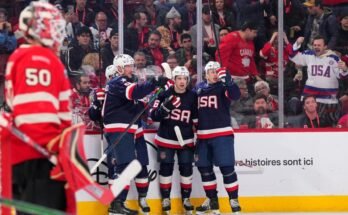 NHL 4 Nations Face -off - États-Unis contre le Canada