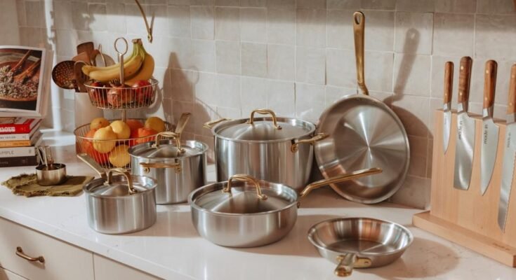 Fabriqué dans l'énoncé de la cuisine et l'assortiment de baril1