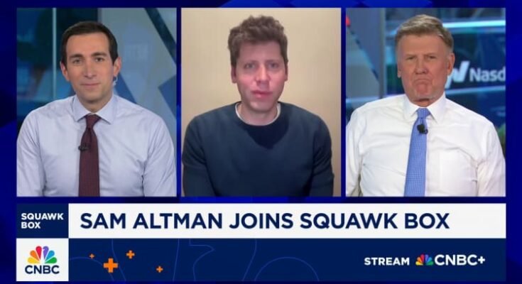 Voir l'interview complète de CNBC avec le PDG d'Openai Sam Altman