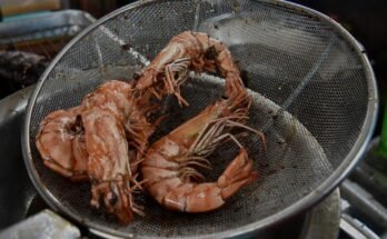 Cabines de fruits de mer indonésiennes