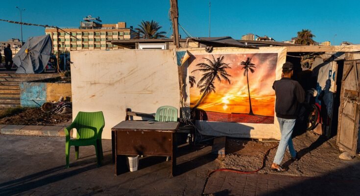 Le grand voyage de plage syrienne