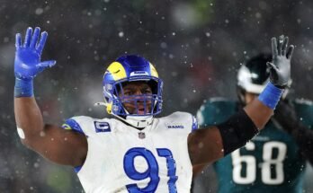 Playoffs divisionnaires de la NFC: Los Angeles Rams contre Philadelphia Eagles