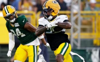 Les principaux plats à retenir du camp d'entraînement des Packers jusqu'à présent: Matthew Golden a l'air légitime