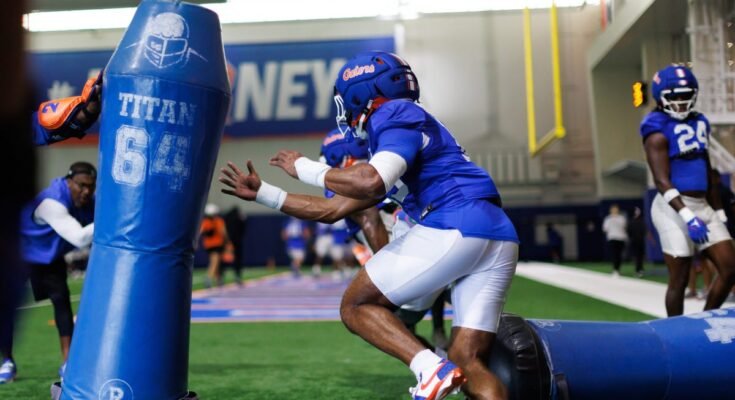 Florida Gators Football Jadan Baugh Jayden Woods Athletic Freak List