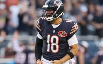Prise des plats de la victoire de la saison de Chicagos 38-0