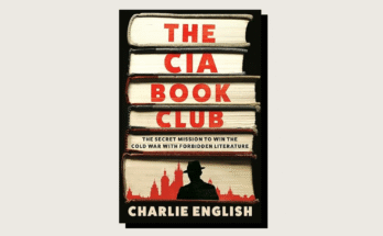 La couverture du livre pour le club de lecture de la CIA par Charlie English.