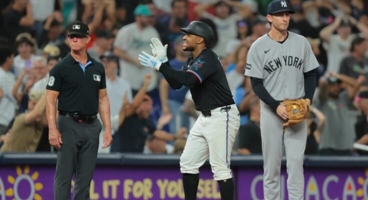 Les Yankees soufflent plusieurs pistes rembourrées dans une défaite désastreuse de 13-12 contre Marlins