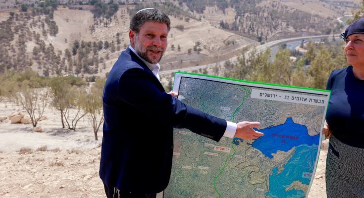 Smotrich d'Israël est à la recherche d'une expansion de l'E1 en Cisjordanie