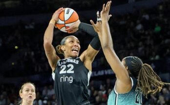 La surtension de la saison d'ardoise des Aces: Las Vegas fait tourner les choses, mais A'Ja Wilson and Co. peut-elle faire des courses en séries éliminatoires de la WNBA?