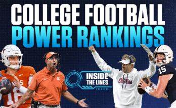 Classements de puissance de football universitaire, Guide de paris 2025: Modèle dit Fate of Texas, Ohio State, Géorgie et plus encore