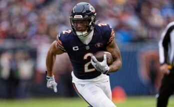 Fantasy Football Classements 2025: Sleepers du même modèle avancé de la NFL qui a appelé l'année massive de James Cook