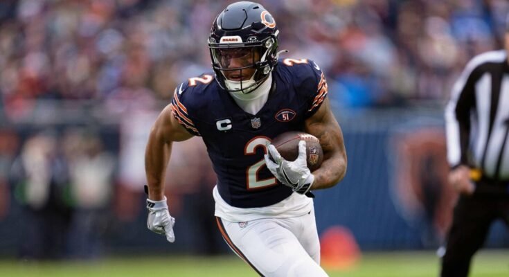 Fantasy Football Classements 2025: Sleepers du même modèle avancé de la NFL qui a appelé l'année massive de James Cook