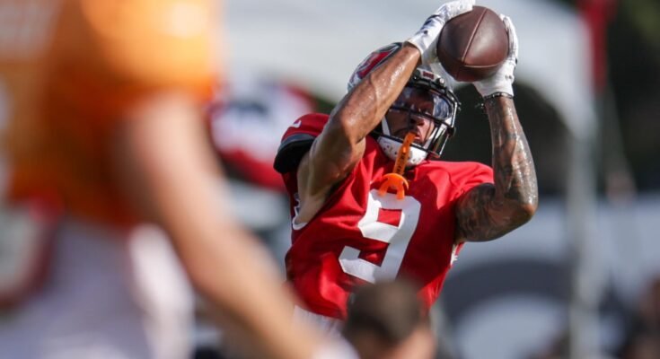 Comment les Buccaneers WR -debdekort se forment dans le camp, de Timeless Mike Evans à la recrue Emeka Egbuka et plus
