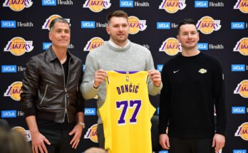 Rob Pelinka promet aux fans des Lakers après Luka Doncic News