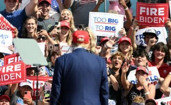 Le soutien des jeunes de Donald Trump s'effondre. Mais ils ne reviennent pas aux démocrates.