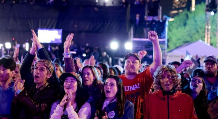 Une division de l'information est-elle divisée les voteurs Z et leurs politiques?
