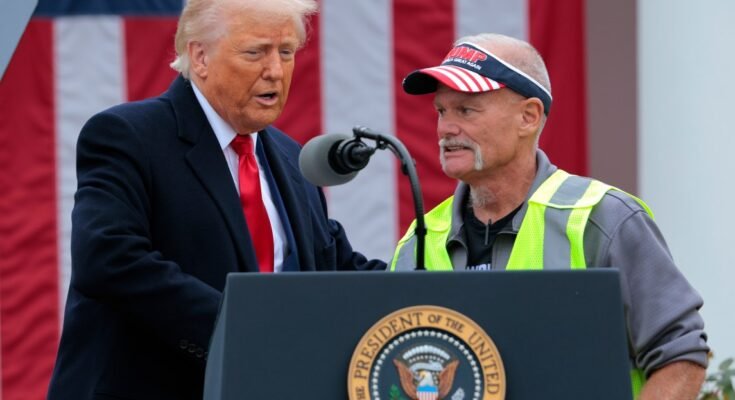 Pourquoi certains syndicats soutiennent les taux de douane de Trump