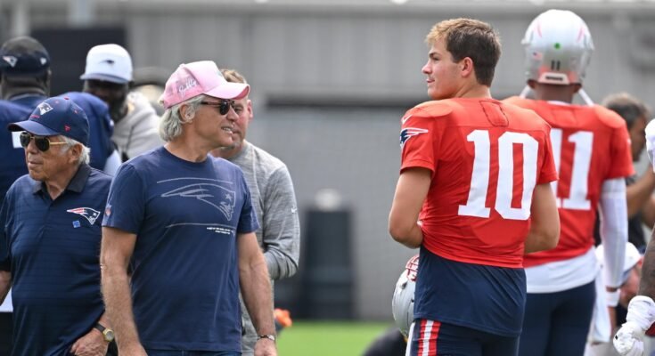 Pourquoi le meilleur jour de Drake Maye dans le camp d'entraînement pourrait prédire les feux d'artifice de la deuxième année pour le quart-arrière des Patriots