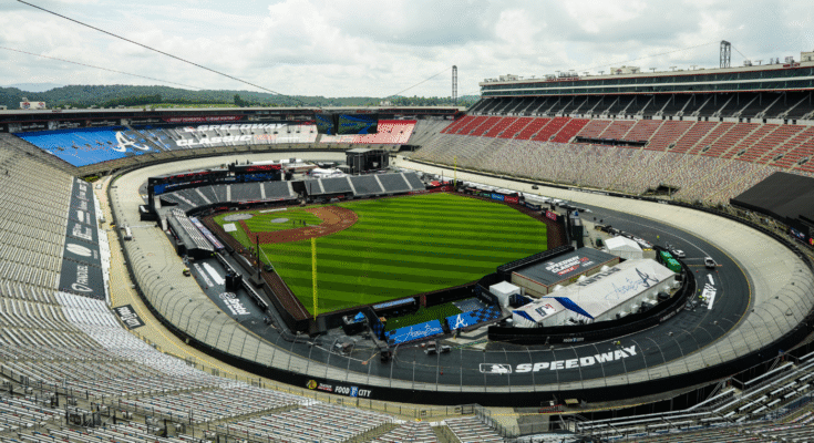 Où regarder MLB Speedway Classic: TV Channel, flux en direct pour Braves vs Reds au Bristol NASCAR Stadium